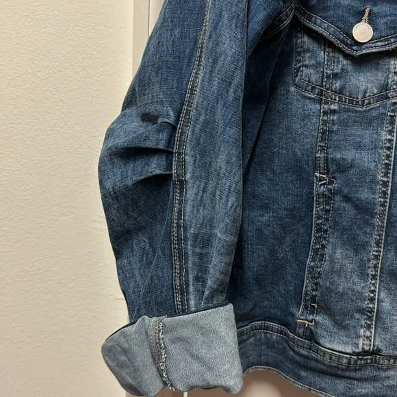 Ladies Democracy Denim Jacket XL - Picture 4 of 6